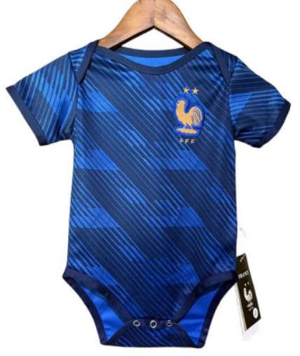 Francia 1a Equipación 2026 Body Bebé Francia 1a Equipación 2026 Body Bebé